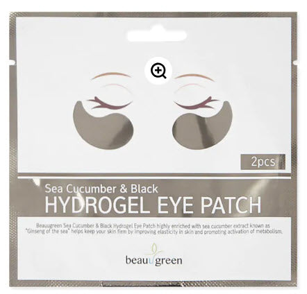 Beauugreen |  Sea Cucumber & Black Hydrogel Eye Patch | 1 Pair