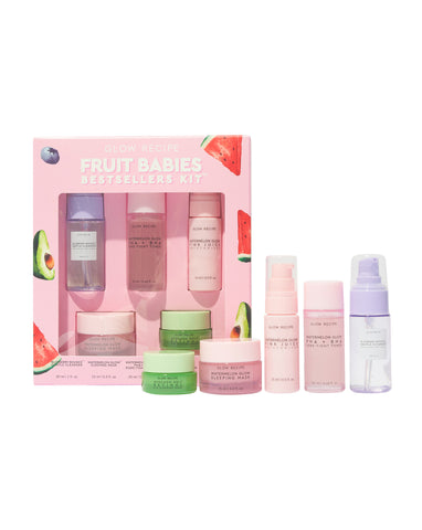 GLOW RECIPE |  GLOW RECIPE Fruit Babies 3.0 - Bestsellers Kit( 30ml, 20ml, 2 x 15ml, 5ml )