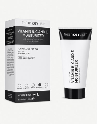 THE INKEY LIST | Vitamin B, C and E Moisturiser 50ml