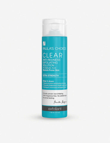 Paula's Choice | CLEAR Extra Strength Anti-Redness Exfoliating Solution With 2% Salicylic Acid 118ml