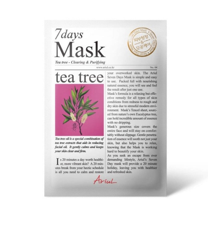 Ariul | 7 Day Mask - Tea Tree (Day 4) – Samika Store