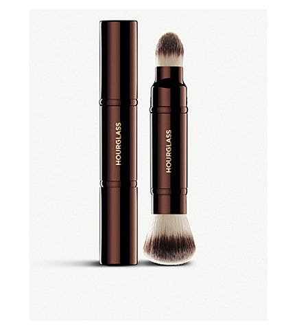 HOURGLASS | Retractable double-ended complexion brush
