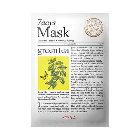 Ariul | 7 Day Mask - Green Tea (Day 1)