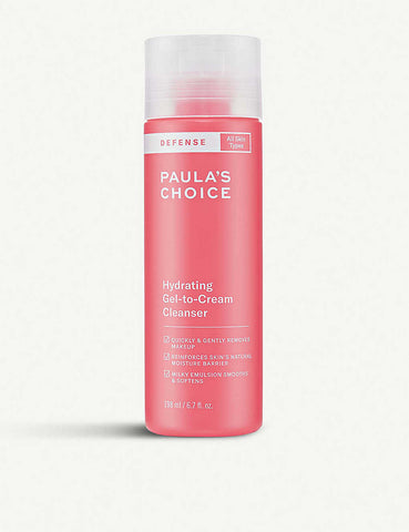 Paula's Choice | DEFENSE HYDRATING GEL-TO-CREAM CLEANSER 198ml