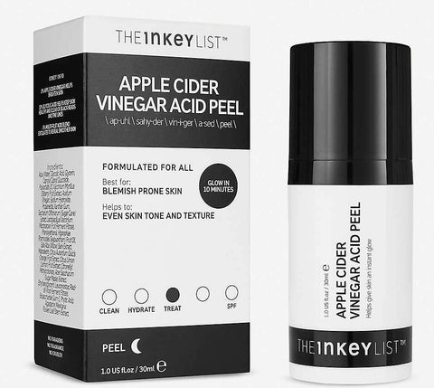 THE INKEY LIST |  Apple Cider Vinegar Acid Peel 30ml