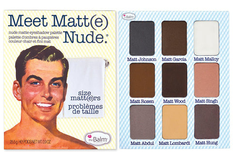 The Balm | Meet Matt(e) Nude - Nude Matte Eyeshadow Palette
