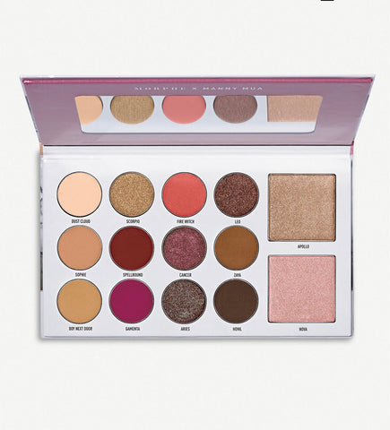 MORPHE | MANNY MUA GLAM EYESHADOW AND HIGHLIGHTER PALETTE