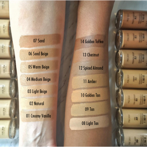 Milani online foundation shades